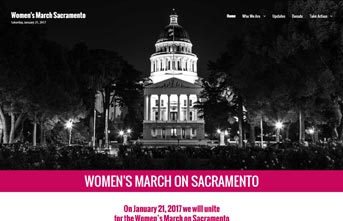Women's March on Sacramento Women's March on Sacramento